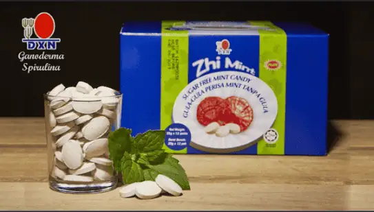 حلوى النعناع زي منت من dxn