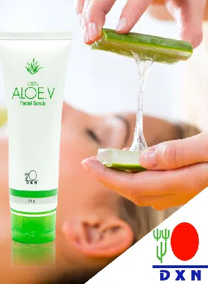مقشر الألوفيرا من DXN 
